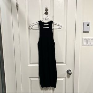 Abercrombie & Fitch Black Racerback Knit Mini Dress, XS